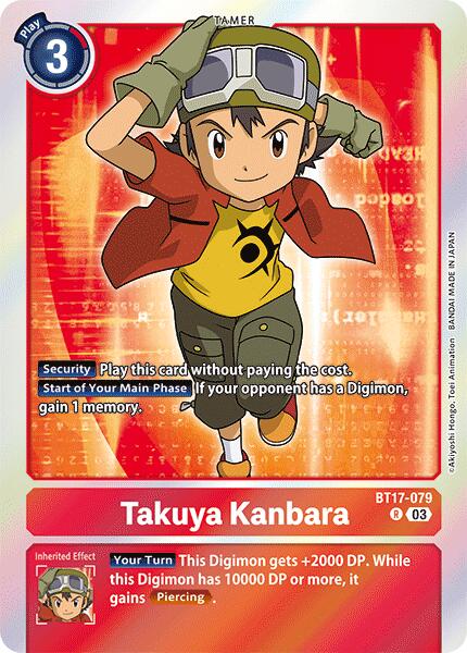 Takuya Kanbara [BT17-079] [Secret Crisis] | Cracking-Singles