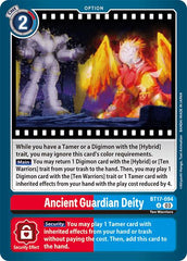 Ancient Guardian Deity [BT17-094] [Secret Crisis] | Cracking-Singles