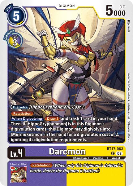 Darcmon [BT17-063] [Secret Crisis] | Cracking-Singles