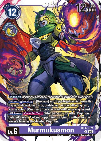 Murmukusmon [BT17-071] [Secret Crisis] | Cracking-Singles