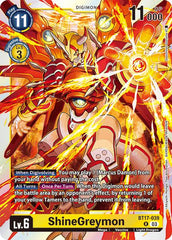 ShineGreymon [BT17-039] [Secret Crisis] | Cracking-Singles