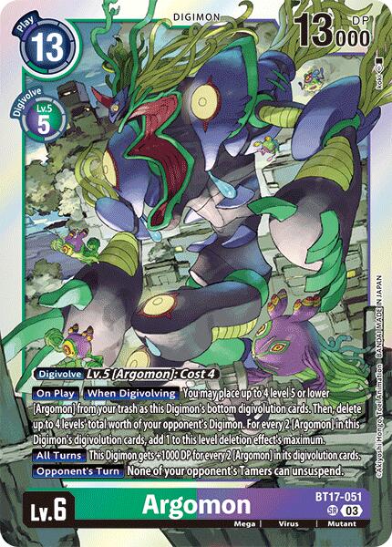 Argomon [BT17-051] - BT17-051 [Secret Crisis] | Cracking-Singles