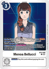 Menoa Bellucci [BT17-092] [Secret Crisis] | Cracking-Singles