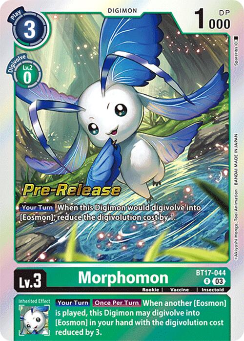 Morphomon [BT17-044] [Secret Crisis Pre-Release Cards] | Cracking-Singles