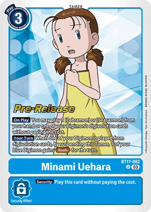 Minami Uehara [BT17-082] [Secret Crisis Pre-Release Cards] | Cracking-Singles