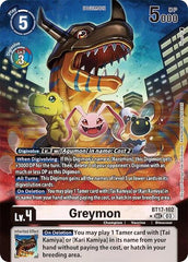 Greymon [BT17-102] (Alternate Art) [Secret Crisis] | Cracking-Singles