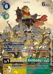 Leomon (X Antibody) [P-139] (Update Pack 2024) [Secret Crisis] | Cracking-Singles