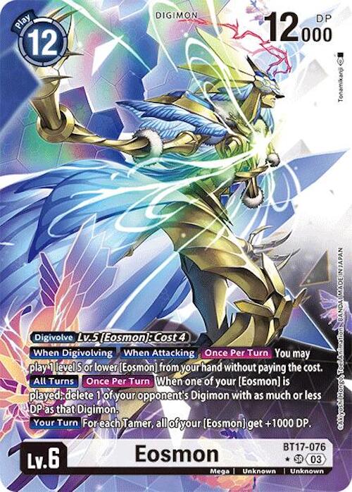 Eosmon [BT17-076] - BT17-076 (Alternate Art) [Secret Crisis] | Cracking-Singles