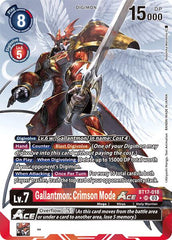 Gallantmon: Crimson Mode ACE [BT17-018] (Alternate Art) [Secret Crisis] | Cracking-Singles