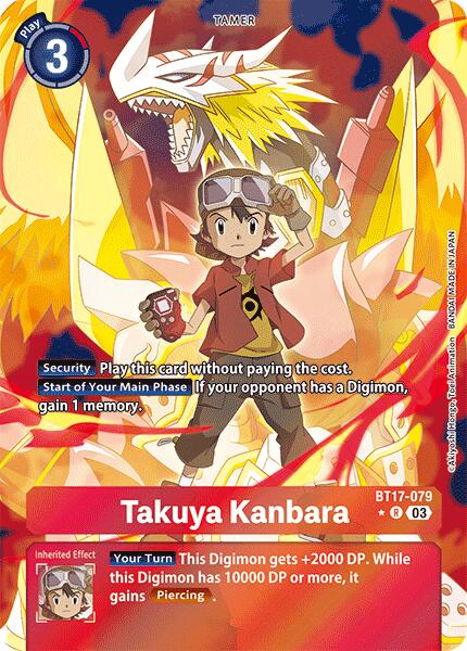 Takuya Kanbara [BT17-079] (Alternate Art) [Secret Crisis] | Cracking-Singles