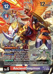 AncientGreymon [BT17-017] (Alternate Art) [Secret Crisis] | Cracking-Singles