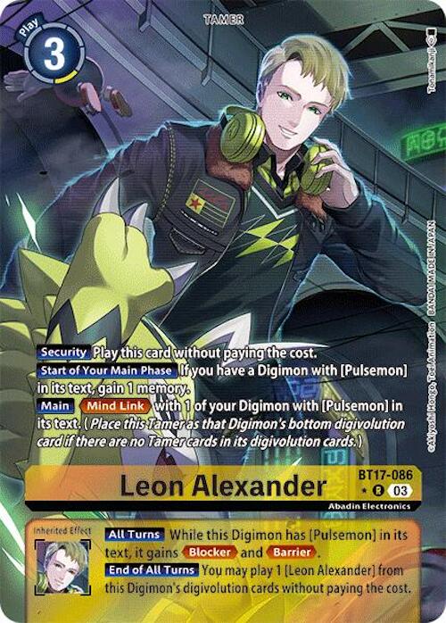 Leon Alexander [BT17-086] (Alternate Art) [Secret Crisis] | Cracking-Singles