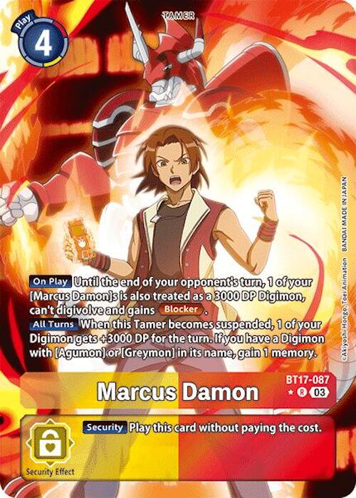 Marcus Damon [BT17-087] (Alternate Art) [Secret Crisis] | Cracking-Singles