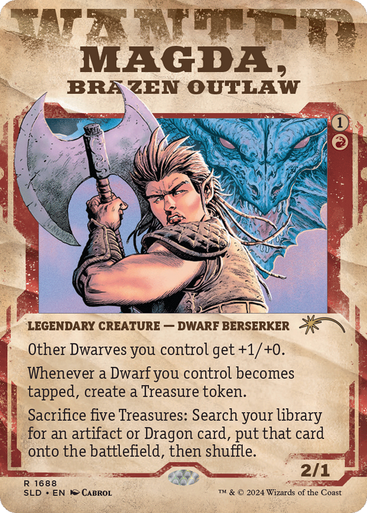 Magda, Brazen Outlaw [Secret Lair Drop Series] | Cracking-Singles