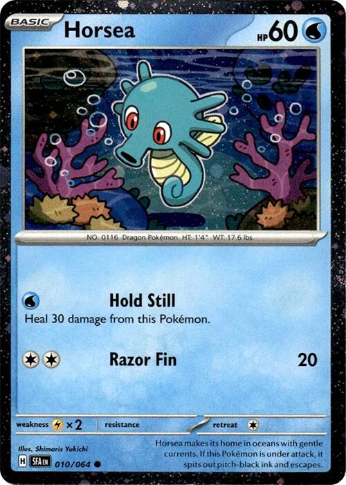 Horsea (010/064) (Cosmos Holo) [Miscellaneous Cards] | Cracking-Singles