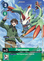 Pteromon [P-131] (Digimon Liberator Promotion) (Textured) [Promotional Cards] | Cracking-Singles