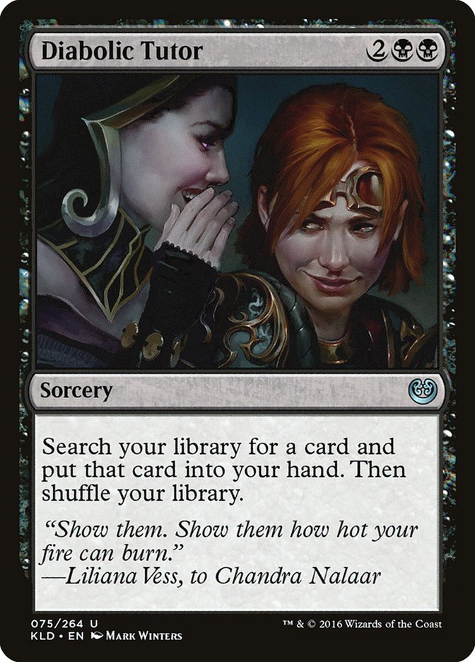 Diabolic Tutor [Kaladesh] | Cracking-Singles