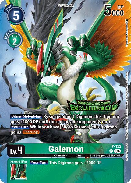 Galemon [P-132] (2024 Evolution Cup) [Promotional Cards] | Cracking-Singles