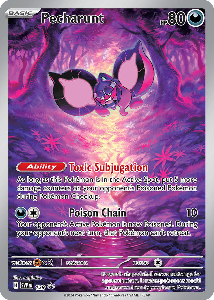 Pecharunt (129) [Scarlet & Violet: Black Star Promos] | Cracking-Singles