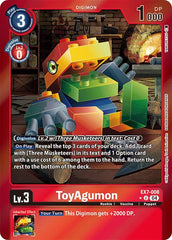 ToyAgumon [EX7-008] - EX7-008 (Foil) [Digimon LIBERATOR] | Cracking-Singles