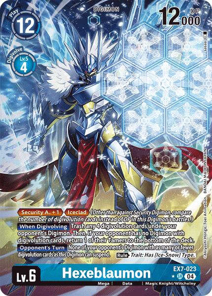 Hexeblaumon [EX7-023] (Alternate Art) [Digimon LIBERATOR] | Cracking-Singles