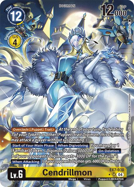 Cendrillmon [EX7-030] (Alternate Art) [Digimon LIBERATOR] | Cracking-Singles