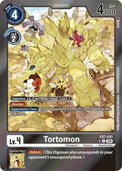 Tortomon [EX7-041] (Foil) [Digimon LIBERATOR] | Cracking-Singles