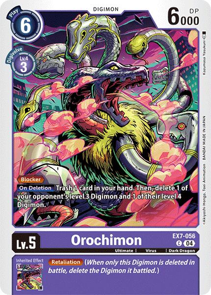 Orochimon [EX7-056] [Digimon LIBERATOR] | Cracking-Singles