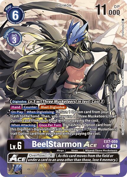 BeelStarmon ACE [EX7-059] (Alternate Art) [Digimon LIBERATOR] | Cracking-Singles