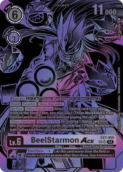 BeelStarmon ACE [EX7-059] (Textured) [Digimon LIBERATOR] | Cracking-Singles