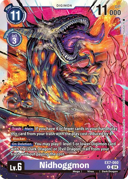 Nidhoggmon [EX7-060] [Digimon LIBERATOR] | Cracking-Singles