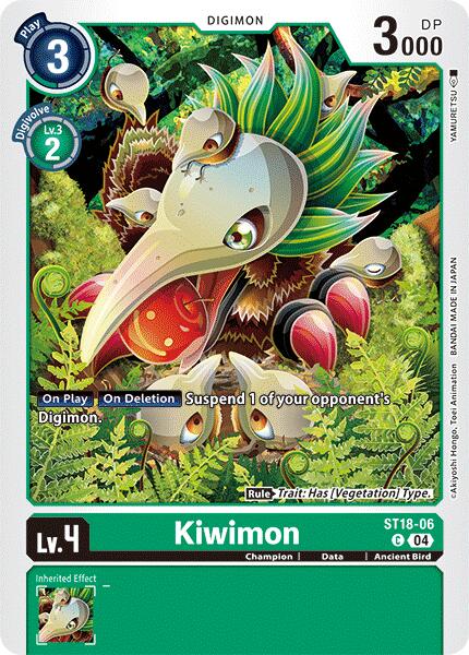 Kiwimon [ST18-06] [Starter Deck: Guardian Vortex] | Cracking-Singles