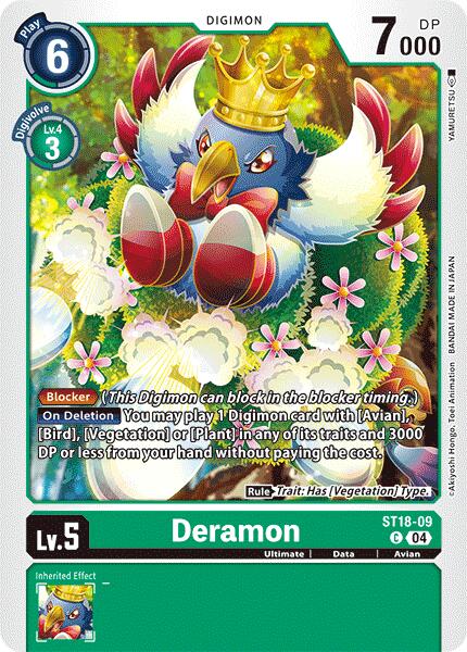 Deramon [ST18-09] [Starter Deck: Guardian Vortex] | Cracking-Singles