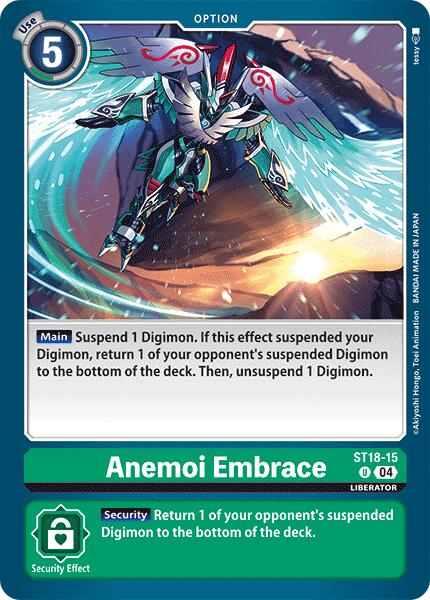 Anemoi Embrace [ST18-15] [Starter Deck: Guardian Vortex] | Cracking-Singles