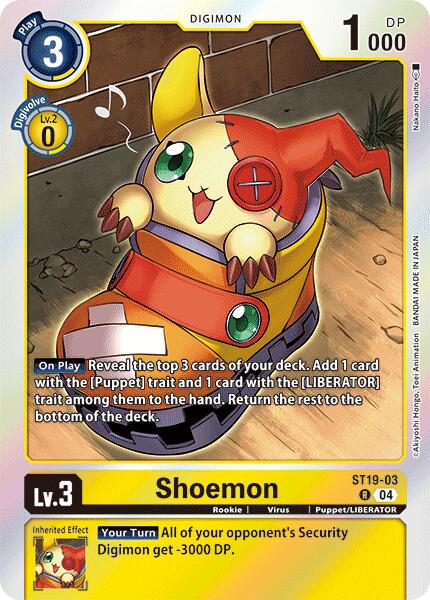 Shoemon [ST19-03] [Starter Deck: Fable Waltz] | Cracking-Singles