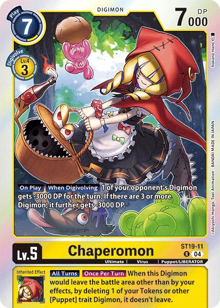 Chaperomon [ST19-11] [Starter Deck: Fable Waltz] | Cracking-Singles