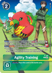 Agility Training [P-106] (Starter Deck 18 Exclusive) [Starter Deck: Guardian Vortex Promos] | Cracking-Singles