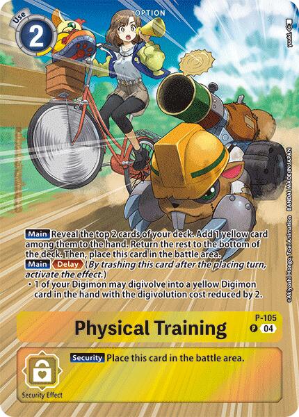 Physical Training [P-105] (Starter Deck 19 Exclusive) [Starter Deck: Fable Waltz Promos] | Cracking-Singles