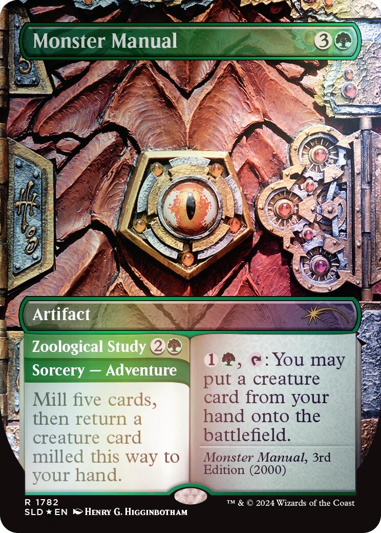 Monster Manual (Rainbow Foil) [Secret Lair Drop Series] | Cracking-Singles