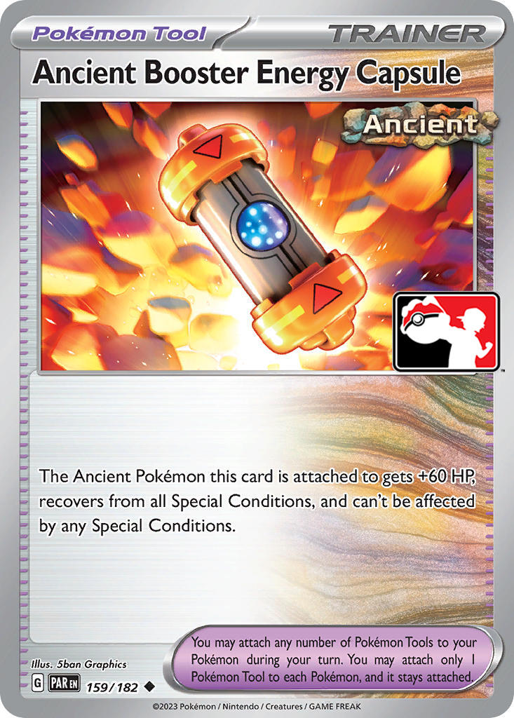 Ancient Booster Energy Capsule (159/182) [Prize Pack Series Five] | Cracking-Singles