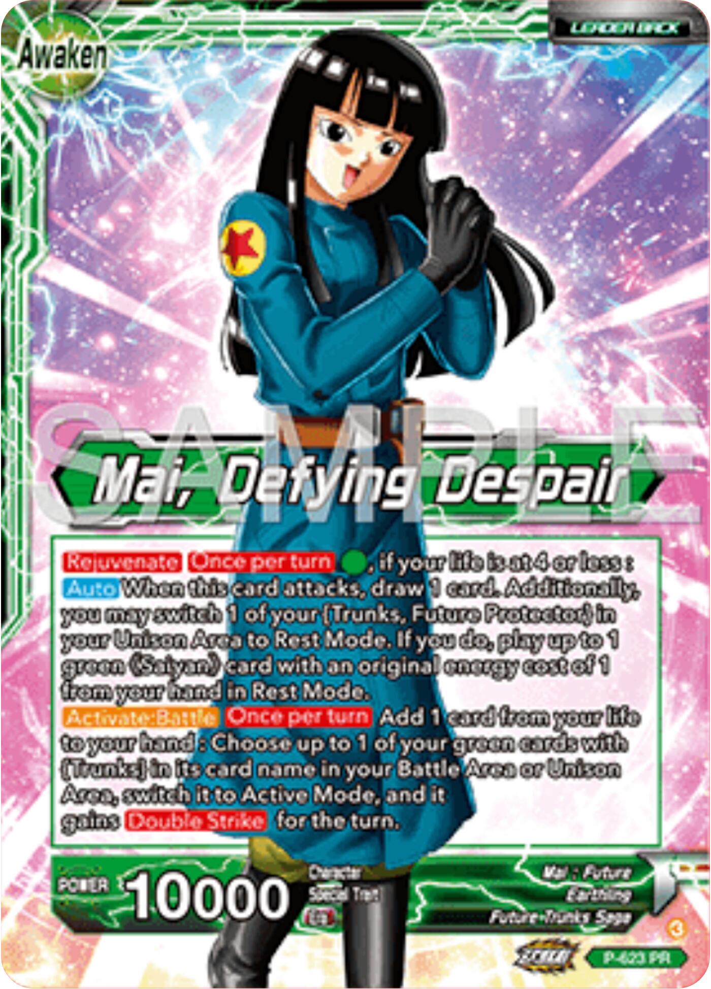 Mai // Mai, Defying Despair (Gold Stamped) (P-623) [Promotion Cards] | Cracking-Singles