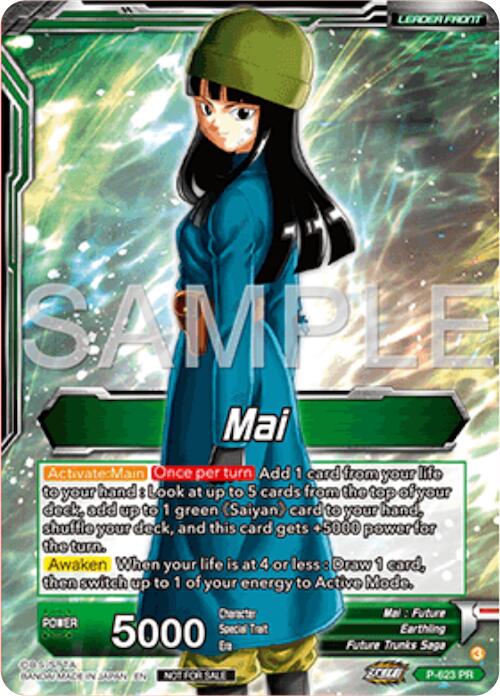 Mai // Mai, Defying Despair (Gold Stamped) (P-623) [Promotion Cards] | Cracking-Singles