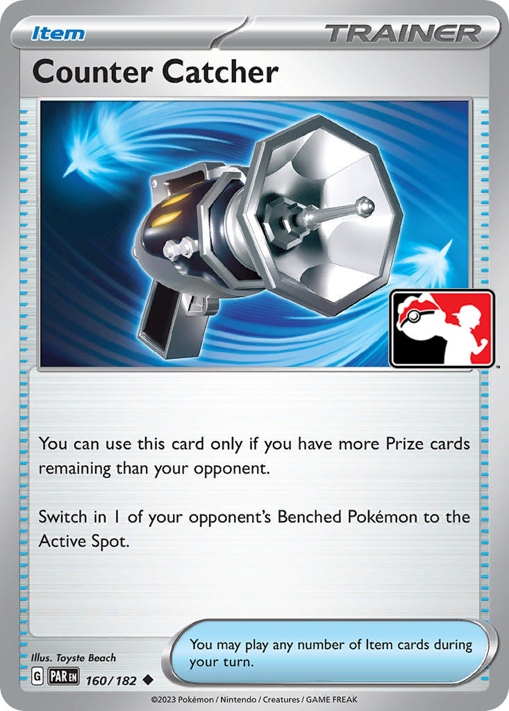 Counter Catcher (160/182) [Prize Pack Series Five] | Cracking-Singles