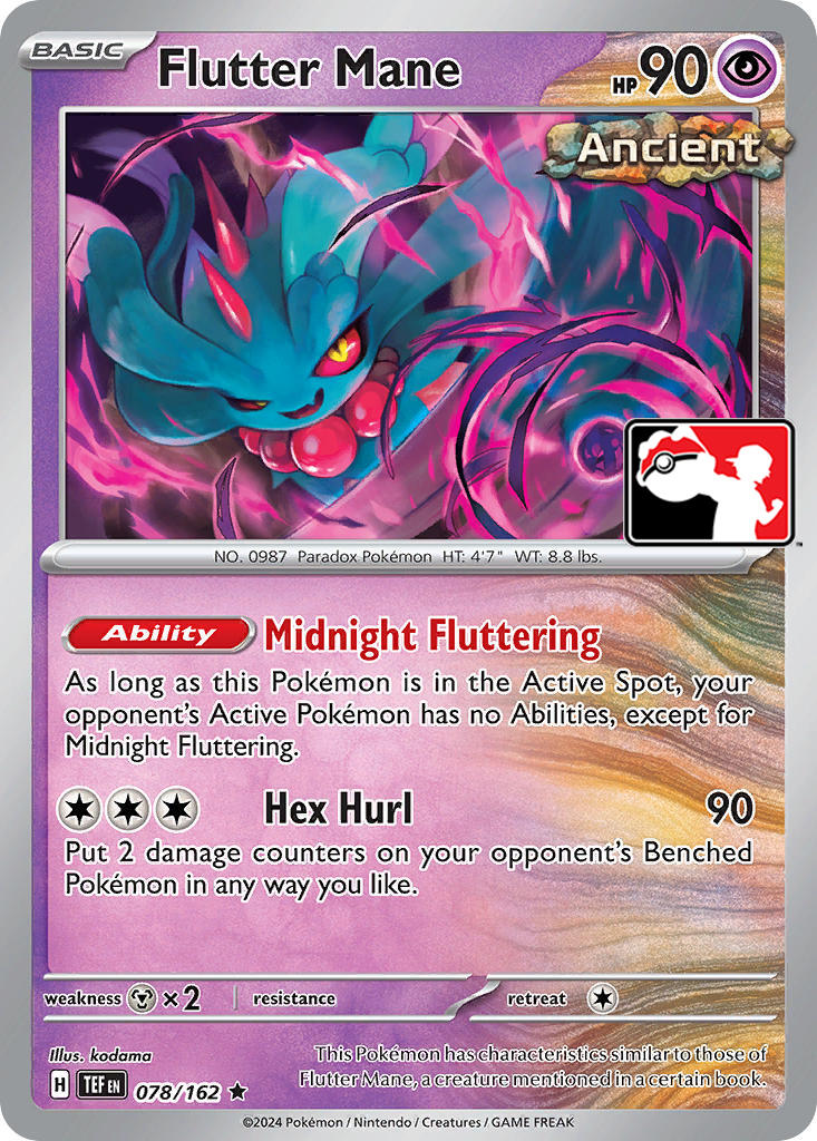 Flutter Mane (078/162) [Prize Pack Series Five] | Cracking-Singles