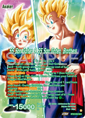 Son Goten // SS Son Gohan & SS Son Goten, Brothers (BT22-054) [Premium 7th Anniversary Box 2024] | Cracking-Singles