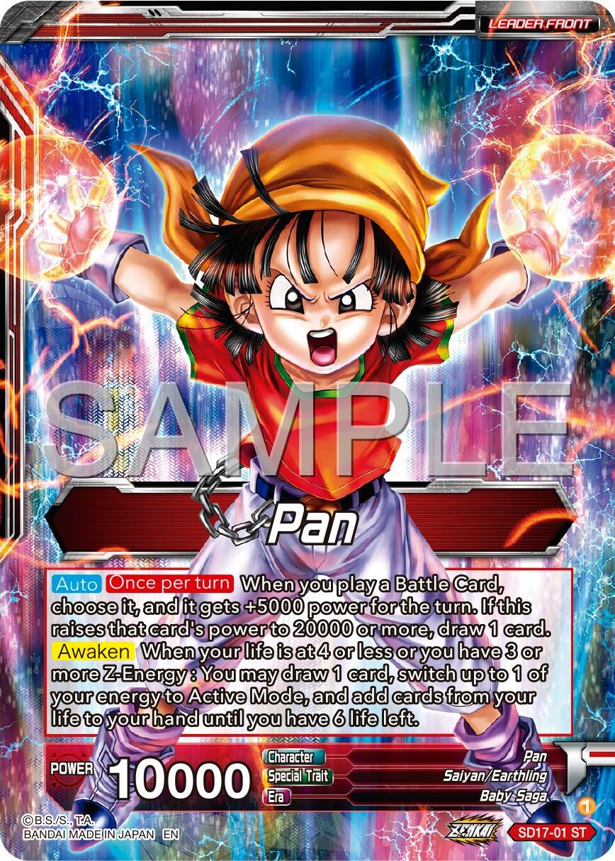 Pan // Pan, Ready to Fight Returns (SD17-01) [Premium 7th Anniversary Box 2024] | Cracking-Singles