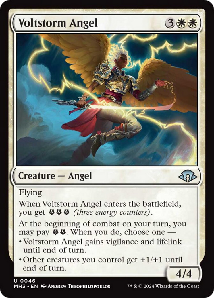 Voltstorm Angel [Modern Horizons 3] | Cracking-Singles