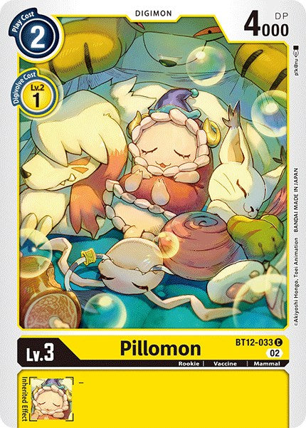 Pillomon [BT12-033] [Across Time] | Cracking-Singles