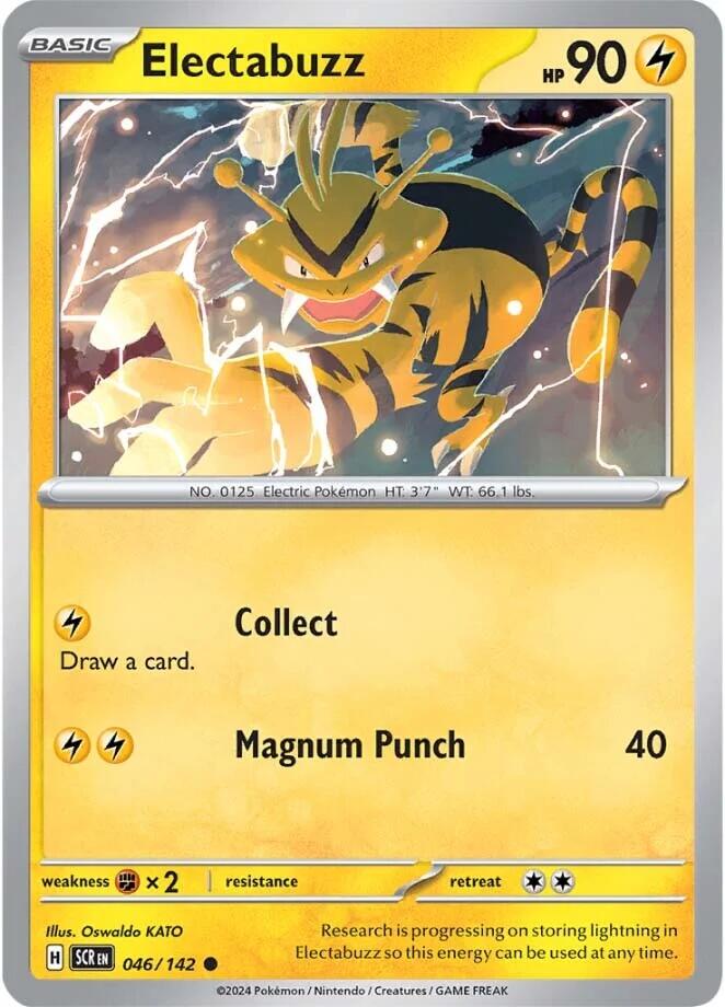 Electabuzz (046/142) [Scarlet & Violet: Stellar Crown] | Cracking-Singles