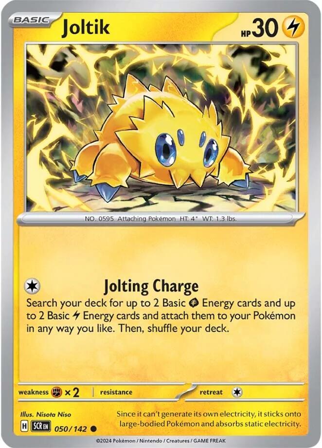 Joltik (050/142) [Scarlet & Violet: Stellar Crown] | Cracking-Singles